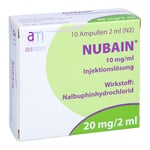 Nubain 10 mg/ml Injektionslösung Produktbild 1
