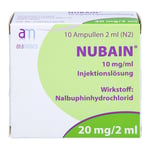 Nubain 10 mg/ml Injektionslösung Produktbild 2