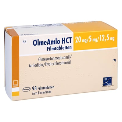 OlmeAmlo HCT 20 mg/5 mg/12,5 mg