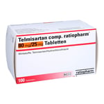 TELMISARTAN comp.ratiopharm 80 mg/25 mg Tabletten Produktbild 1