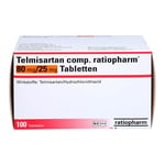 TELMISARTAN comp.ratiopharm 80 mg/25 mg Tabletten Produktbild 2