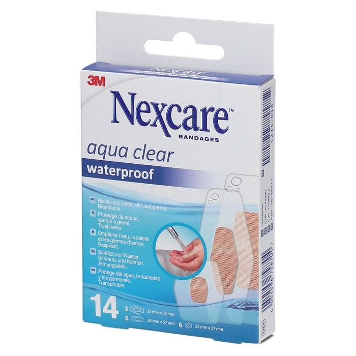Nexcare Aqua Clear waterproof assortiert