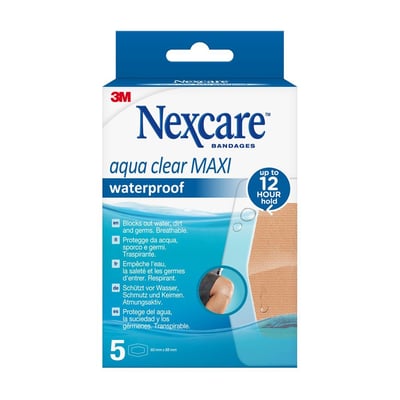 Nexcare Aqua Clear Maxi Waterproof