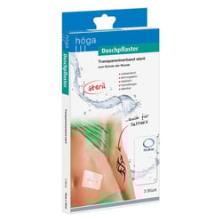 Duschpflaster 10x20 cm Transparentverband steril