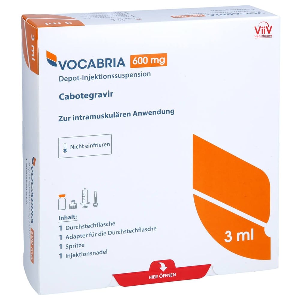 Vocabria 600 mg Depot-Injektionssuspension