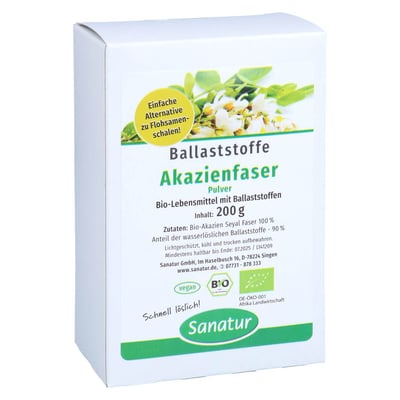 Akazienfaser Ballaststoffe