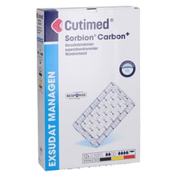 Cutimed Sorbion Carbon Wundverb.15x25 cm steril