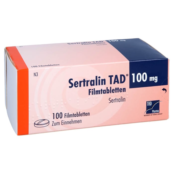 Sertralin TAD 100mg