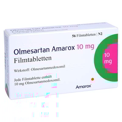 Olmesartan Amarox 10 mg