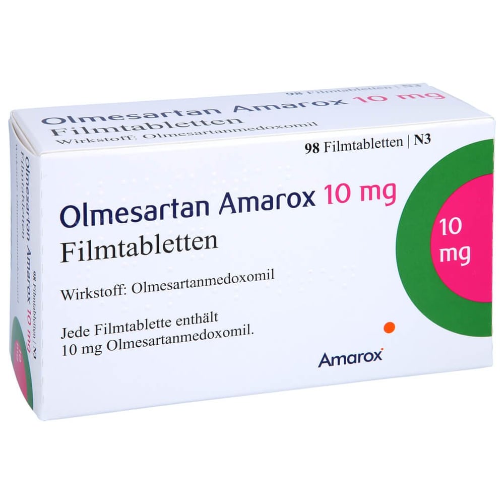 Olmesartan Amarox 10 mg