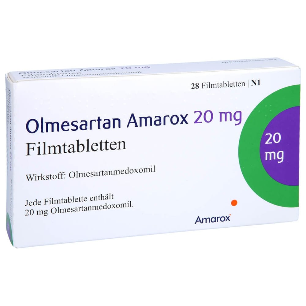 Olmesartan Amarox 20 mg