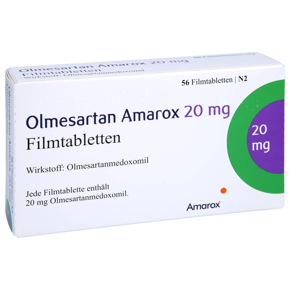 Olmesartan Amarox 20 mg