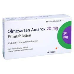 Olmesartan Amarox 20 mg