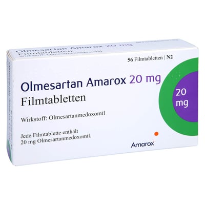 Olmesartan Amarox 20 mg