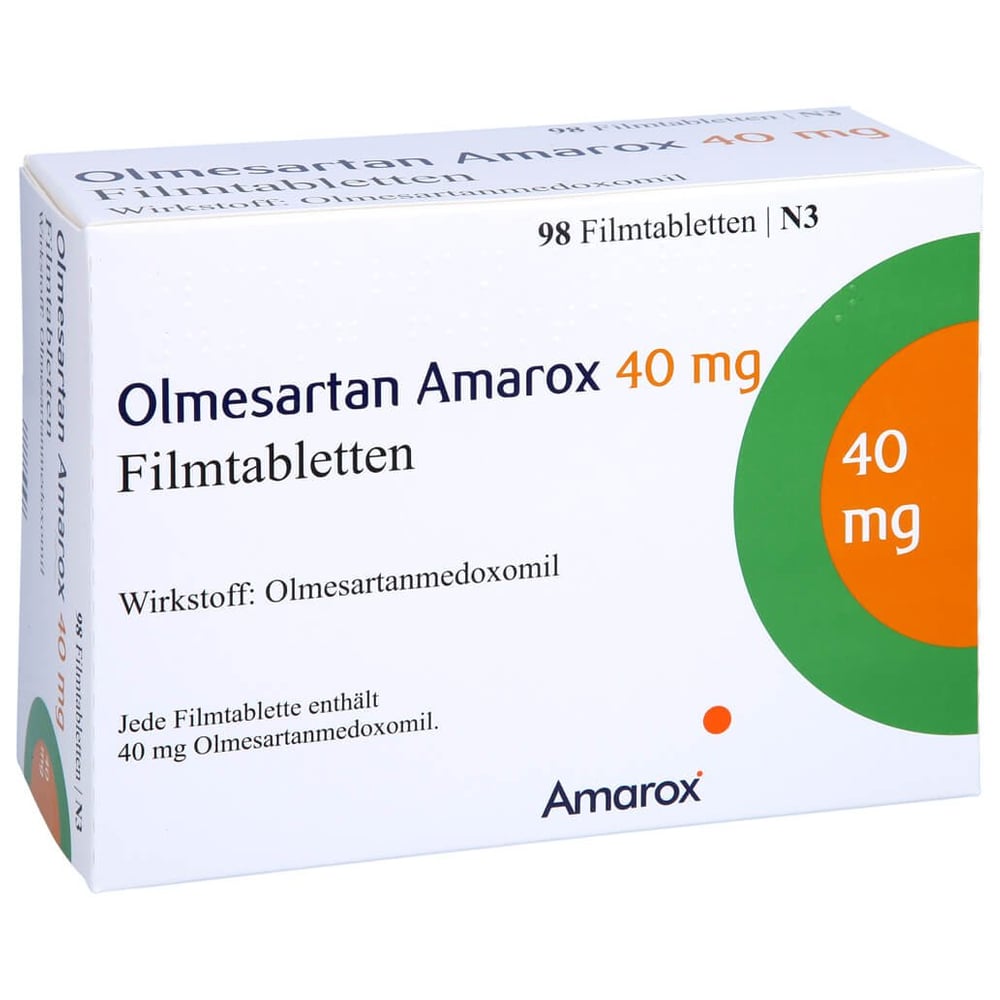Olmesartan Amarox 40 mg