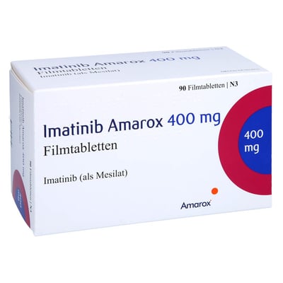 Imatinib Amarox 400 mg Filmtabletten Produktbild 1