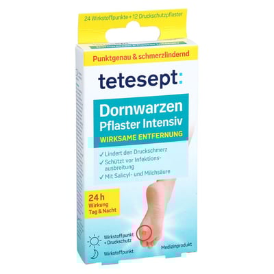 Tetesept Dornwarzen-Pflaster intensiv
