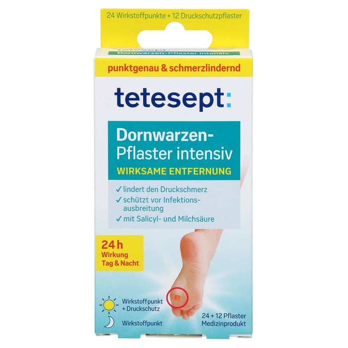 Tetesept Dornwarzen-Pflaster intensiv
