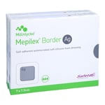 Mepilex Border Ag Schaumverband 7x7,5 cm steril Emra-Med Produktbild 1