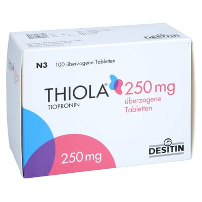 Thiola 250 mg überzogene Tabletten