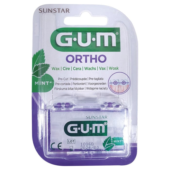Gum Ortho Wachs mint