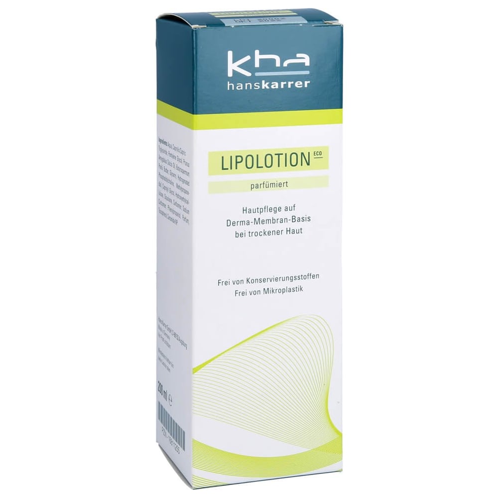 Hans Karrer Lipolotion Eco parfümiert