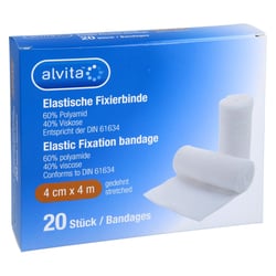 Alvita Elastische Fixierbinde 4 cmx x 4m