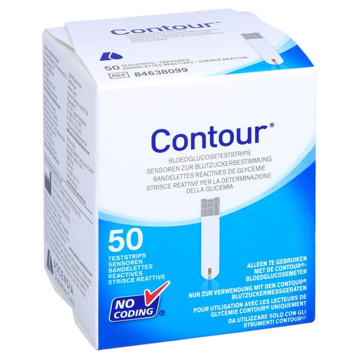 Contour Sensoren Teststreifen