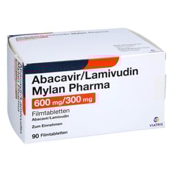 Abacavir/Lamivudin Mylan Pharma 600 mg/300 mg
