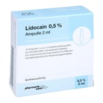 Lidocain Psano Amp 0,5 %2 ml Produktbild 1