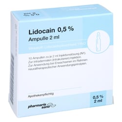 Lidocain Psano Amp 0,5 %2 ml
