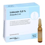 Lidocain Psano Amp 0,5 %2 ml Produktbild 2