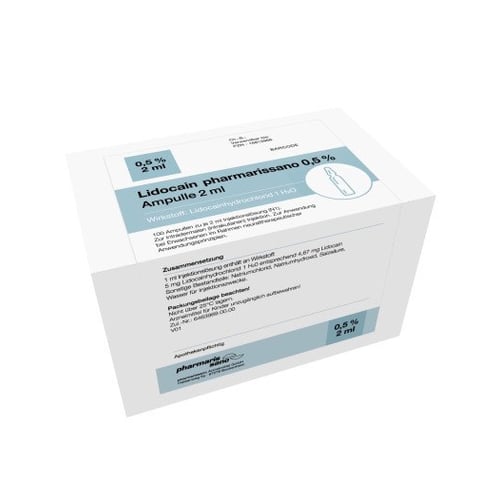 Lidocain Psano Amp 0,5 %2 ml Produktbild 1
