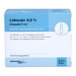 Lidocain pharmarissano 0,5 % Ampulle 5 ml Produktbild 2