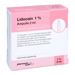 Lidocain pharmarissano 1 % Ampulle 2 ml Produktbild 1