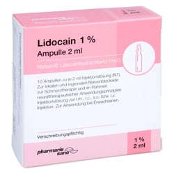 Lidocain pharmarissano 1% Ampulle 2ml