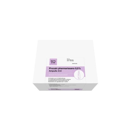 Procain Psano 0,5 % Amp 2 ml Produktbild 1