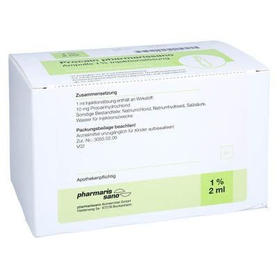 Procain Psano Amp 1 %2 ml Produktbild 1