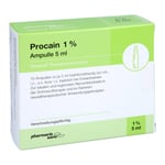 Procain pharmarissano 1 % Ampulle 5 ml Produktbild 1