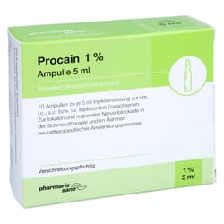 Procain pharmarissano 1 % Ampulle 5 ml