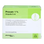 Procain pharmarissano 1 % Ampulle 5 ml Produktbild 2