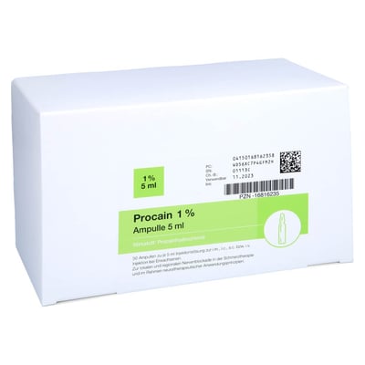Procain pharmarissano 1 % Ampulle 5 ml Produktbild 1