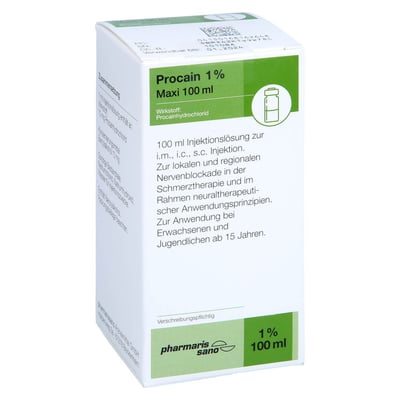 Procain pharmarissano 1% Maxi 100ml