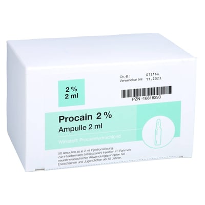 Procain Psano Amp 2 %2 ml Produktbild 1
