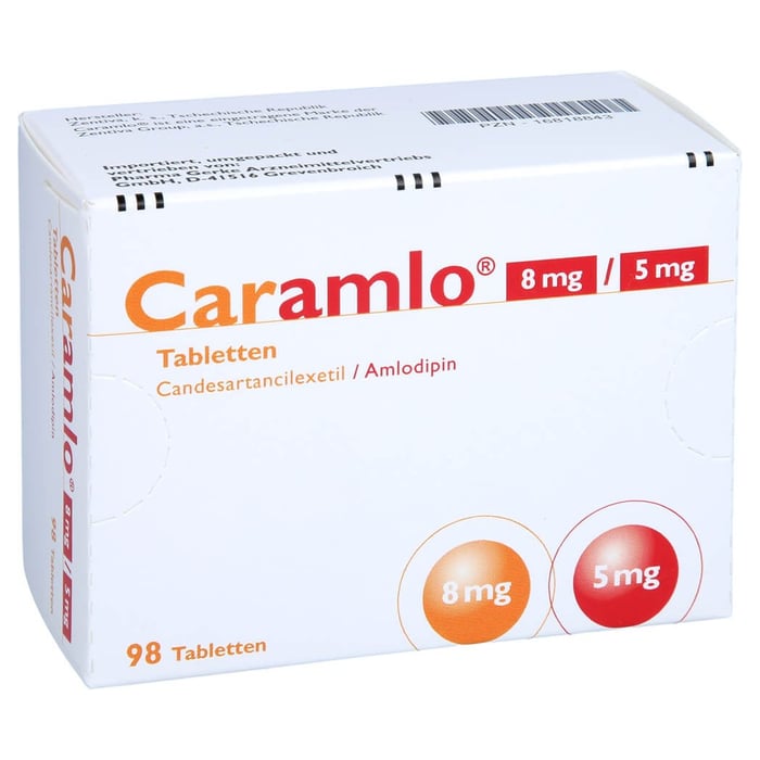 Caramlo 8mg/5mg