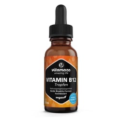 Vitamin B12 100ug hochdosiert Tropfen vegan