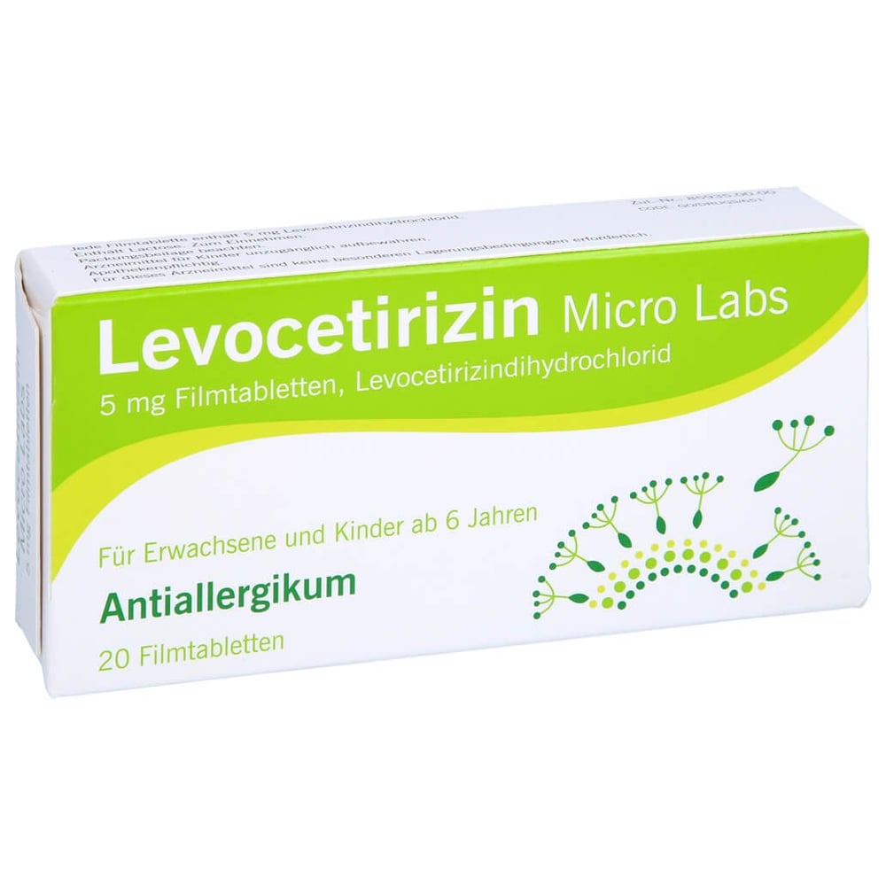 Levocetirizin Micro Labs 5 mg
