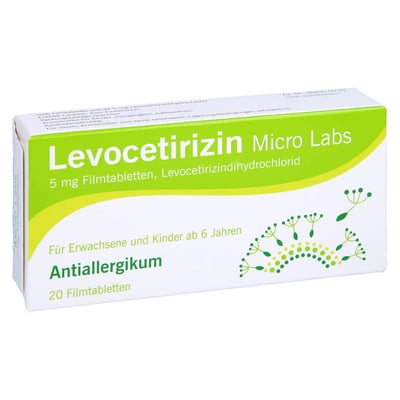 Levocetirizin Micro Labs 5 mg