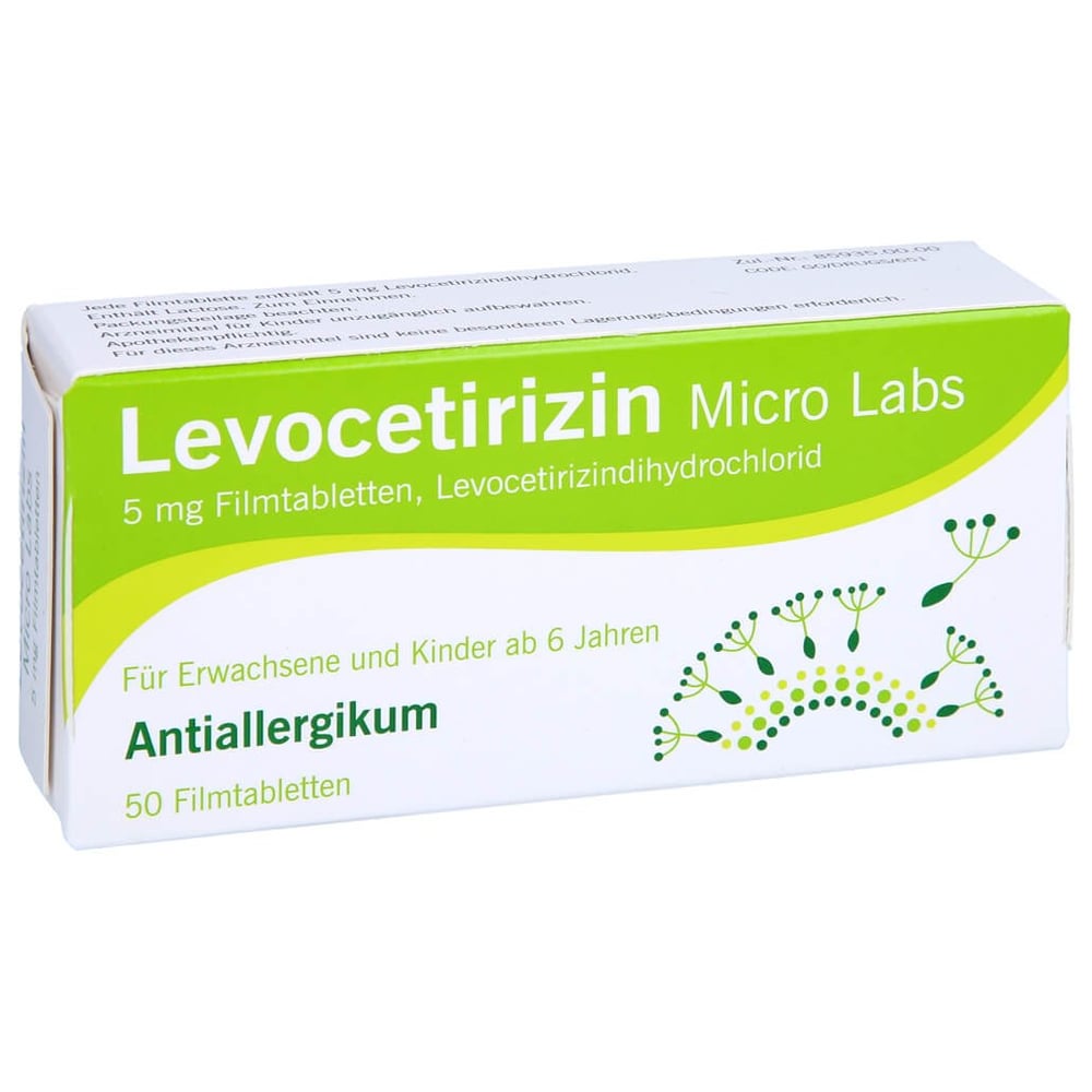 Levocetirizin Micro Labs 5 mg