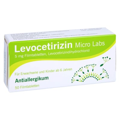 Levocetirizin Micro Labs 5 mg